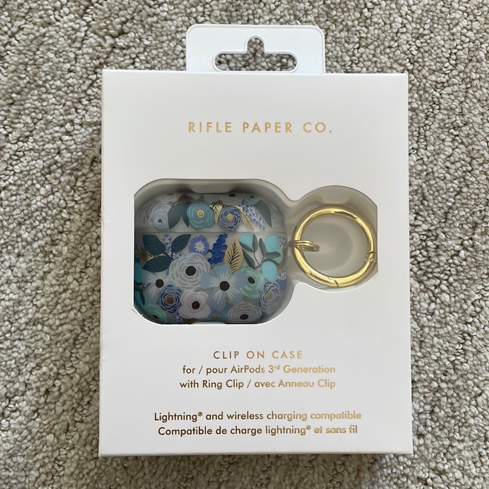 Rifle Paper Co. AirPod 3rd generation case